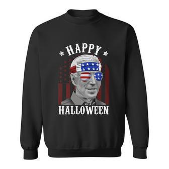 Joe Biden Happy Halloween Funny 4Th Of July V2 Sweatshirt - Monsterry DE