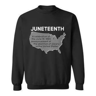 Juneteenth African American Black Us History Sweatshirt - Monsterry AU