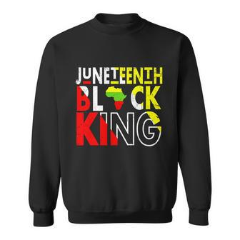 Juneteenth Black King Emancipation Day Melanin Black Pride Gift Sweatshirt - Monsterry