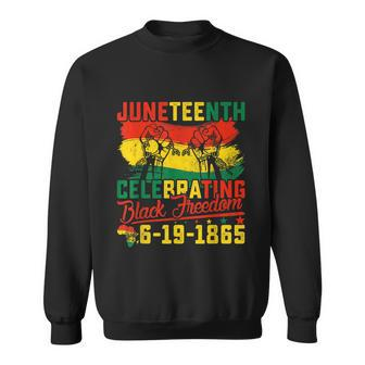 Juneteenth Celebrating Black Freedom 1865 African American Sweatshirt - Monsterry UK