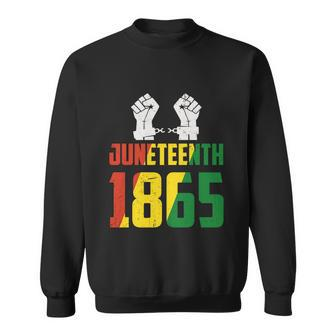 Juneteenth Emancipation Day Vintage Cool Melanin Black Pride Gift Sweatshirt - Monsterry DE