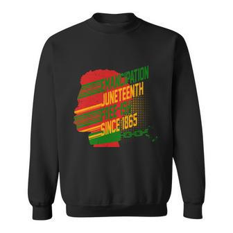 Juneteenth Emancipation Day Vintage Cool Melanin Black Pride Gift V2 Sweatshirt - Monsterry CA