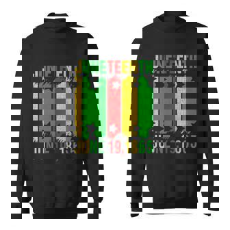 Juneteenth June 19 1865 Juneteenth Freedom Day Black History Sweatshirt - Thegiftio UK