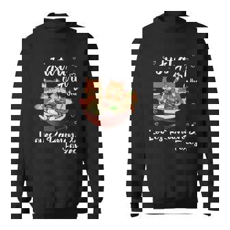 Just A Girl Who Loves Ramen And Foxes Sweatshirt - Thegiftio UK