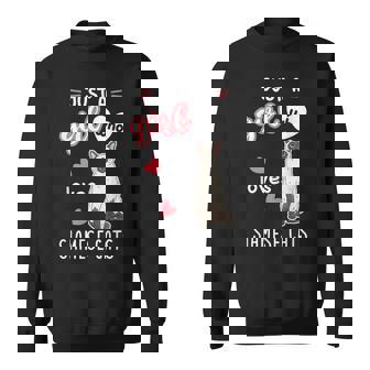 Just A Girl Who Loves Siamese Cats Sweatshirt - Thegiftio