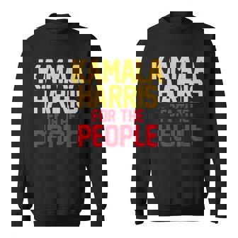 Kamala Harris For The People Graphic Design Printed Casual Daily Basic Sweatshirt - Thegiftio