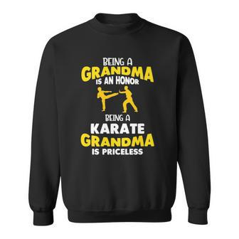 Karate Grandma Funny Martial Arts Lover Men Women Sweatshirt Graphic Print Unisex - Thegiftio UK