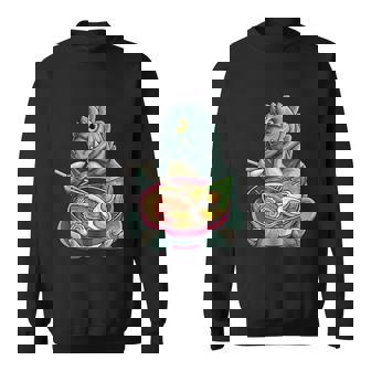 Kawaii Kaijus Anime Cute Kaiju Japanese Ramen Noodles Sweatshirt - Thegiftio