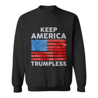 Keep America Trumpless Cool Gift V4 Sweatshirt - Monsterry DE