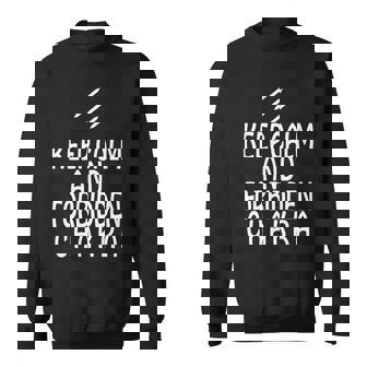 Keep Calm And Forbidden Chakra Monk Ff Sweatshirt - Monsterry