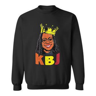 Ketanji Brown Jackson Retro Kbj Crown Tshirt Sweatshirt - Monsterry UK