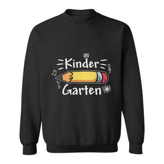 Kindergarten Back To School Pencil 100 Days Of School Sweatshirt