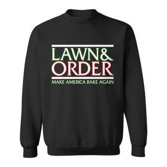 Lawn And Order Make America Rake Again Tshirt Sweatshirt - Monsterry CA