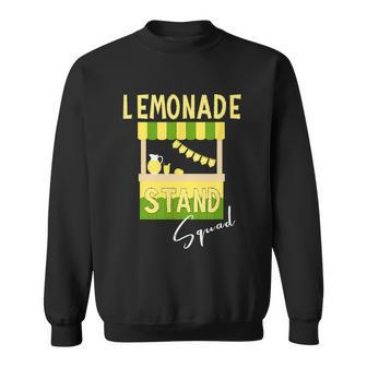 Lemonade Stand Squad Lemon Juice Drink Lover Sweatshirt - Monsterry