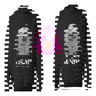 Leo Girl African American Kawaii Zodiac August Birthday Leo Sweatshirt - Seseable