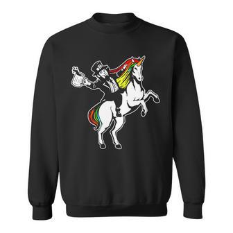 Leprechaun Unicorn St Patricks Day V2 Sweatshirt - Thegiftio UK