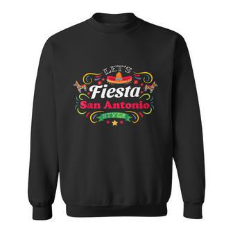 Lets Fiesta Drinking Party San Antonio Cinco De Mayo Sweatshirt - Monsterry UK