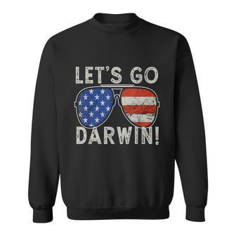 Lets Go Darwin Sarcastic Tshirt Sweatshirt - Monsterry AU