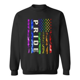 Lgbt Gay Pride Flag Gay Pride 2022 Costume Cool Gifts Men Women Sweatshirt Graphic Print Unisex - Thegiftio UK