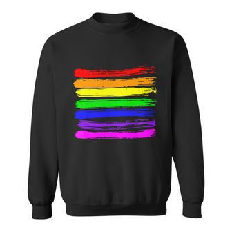Lgbt Gay Pride Flag Shirt Gay Pride 2022 Graphic Design Printed Casual Daily Basic Sweatshirt - Thegiftio UK