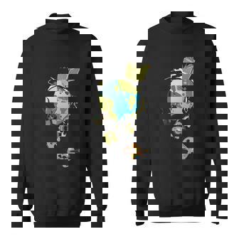 Live Fully Inspirational Design Laugh Love And Travelling Gift Graphic Design Printed Casual Daily Basic Sweatshirt - Thegiftio