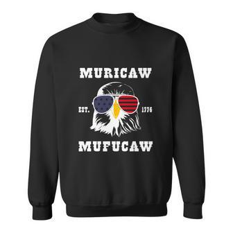 Love America 4Th Of July 2022 Gift Eagle Usa Muricaw Mufucaw Sweatshirt - Monsterry