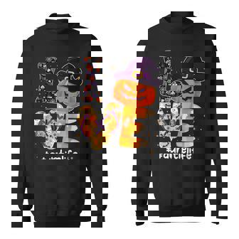 Love Auntie Life Punpkin Autumn Fall Halloween Costume Men Women Sweatshirt Graphic Print Unisex - Thegiftio