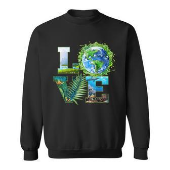 Love Earth Day Celebration Sweatshirt - Monsterry DE
