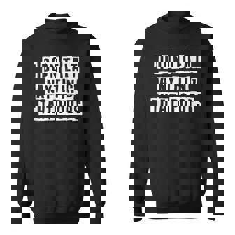 Lovely Funny Cool Sarcastic I Dont Eat Anything That Poops Sweatshirt - Thegiftio