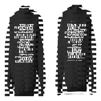 Lovely Funny Cool Sarcastic I Just Want To Drink Beer And Sweatshirt - Thegiftio
