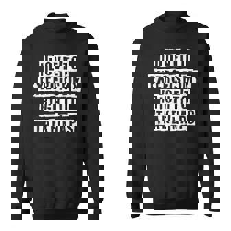 Lovely Funny Cool Sarcastic I Love To Exercise My Right To Sweatshirt - Thegiftio