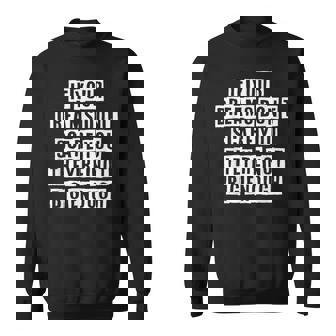 Lovely Funny Cool Sarcastic If Your Dreams Dont Scare You Sweatshirt - Thegiftio