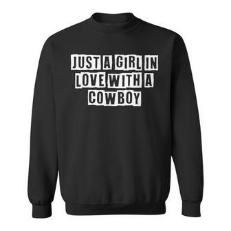 Lovely Funny Cool Sarcastic Just A Girl In Love With A Sweatshirt - Thegiftio UK