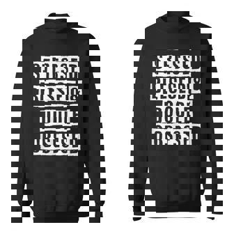 Lovely Funny Cool Sarcastic Stressed Blessed & Doodle Sweatshirt - Thegiftio