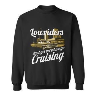 Lowriders Low Rider Muscle Car Cruising Design Automobile Graphic Design Printed Casual Daily Basic Sweatshirt - Thegiftio UK