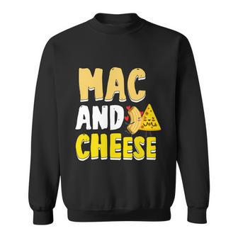 Mac And Cheese Lovers Gift Food Lovers Mac Cheese Gift Graphic Design Printed Casual Daily Basic Sweatshirt - Thegiftio UK