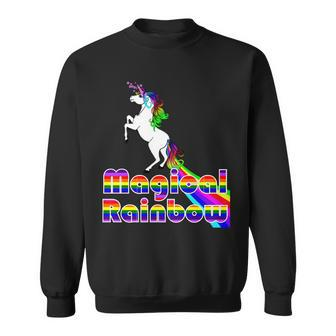 Magical Rainbow Unicorn Sweatshirt - Monsterry UK