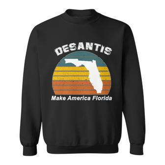Make America Florida Desantis 2024 Election Sweatshirt - Monsterry UK