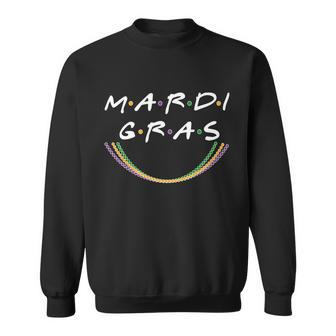 Mardi Gras Friends Meme Sweatshirt - Thegiftio UK