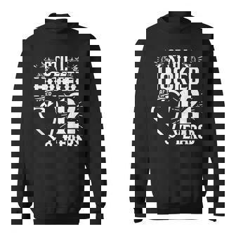 Married 12 Years - Fishing Couple - 12Th Wedding Anniversary Sweatshirt - Thegiftio