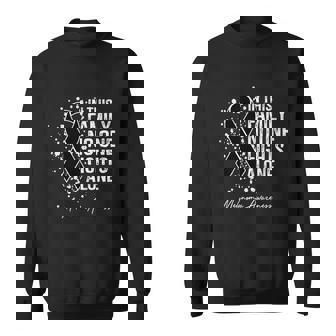 Melanoma Awareness In This Family No One Fights Alone Cute Gift Sweatshirt - Thegiftio