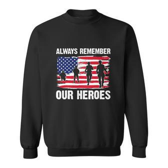 Memorial Day Patriotic Usa Flag Military Sweatshirt - Monsterry UK