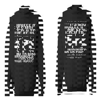 Mens Funny Adult Humor My Wife Is Expensive Funny Stripper Gag Sweatshirt - Thegiftio UK