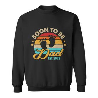 Mens Soon To Be Dad 2023 Fathers Day First Time Dad Pregnancy Sweatshirt - Thegiftio UK