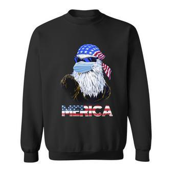 Merica Eagle Mullet 4Th Of July American Flag Vintage 2021 Great Gift Sweatshirt - Monsterry AU