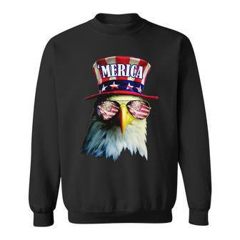 Merica Usa Eagle Sweatshirt - Monsterry DE