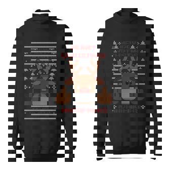 Merry Madafakas Funny Ugly Christmas Sweatshirt - Monsterry