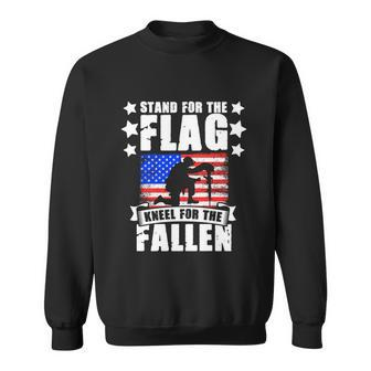 Military American Flag Soldier Veteran Day Memorial Day Gift Sweatshirt - Monsterry UK