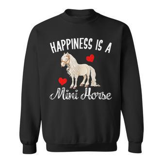 Miniature Horse Gifts Mini Horse Pet Horse Lovers Sweatshirt - Thegiftio UK