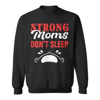 Moms Dont Sleep Breastfeeding Mom Sweatshirt - Thegiftio UK